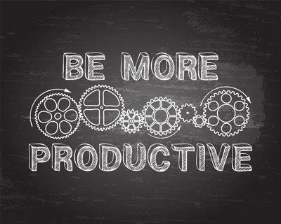 Be More Productive in 3 Easy Steps!